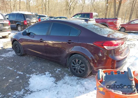 2018 Kia Forte Lx from USA, damaged, VIN 3KPFK4A77JE245054